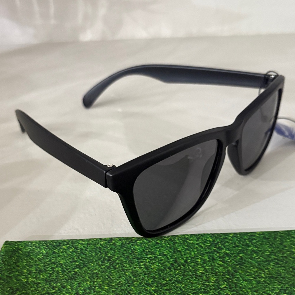 Knockaround Black Sunglasses with Smoke Lenses - Picture 4 of 5